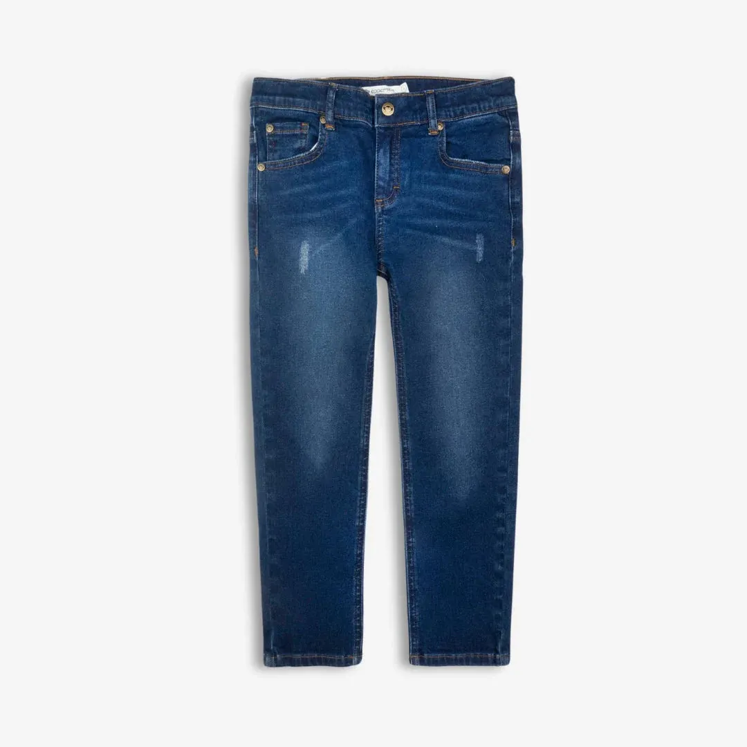 Slim Leg Denim Pants