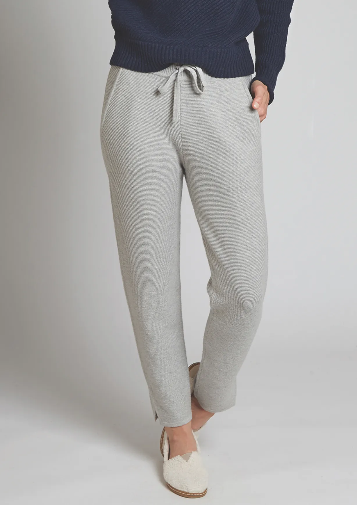 Slim Leg Knit Pant, Aero