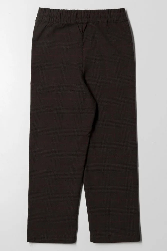 Slim Leg Pants Brown