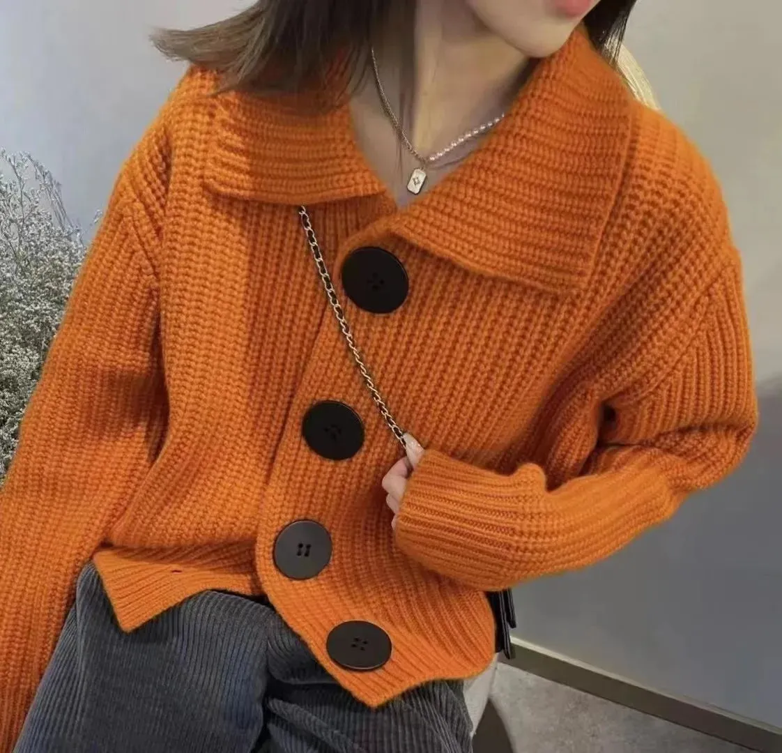 Solid Color Cardigan