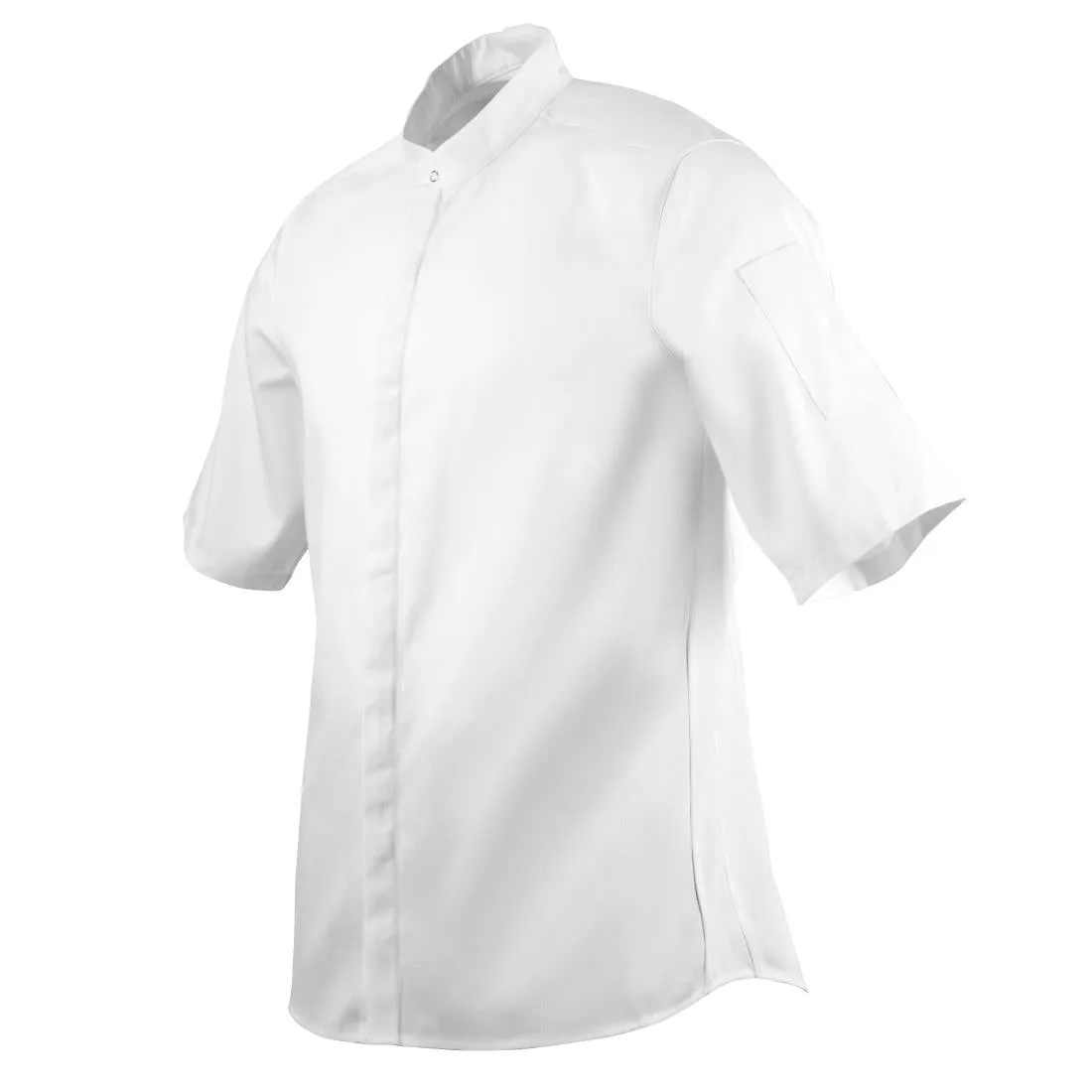 Southside Band Collar Chef Jacket White M