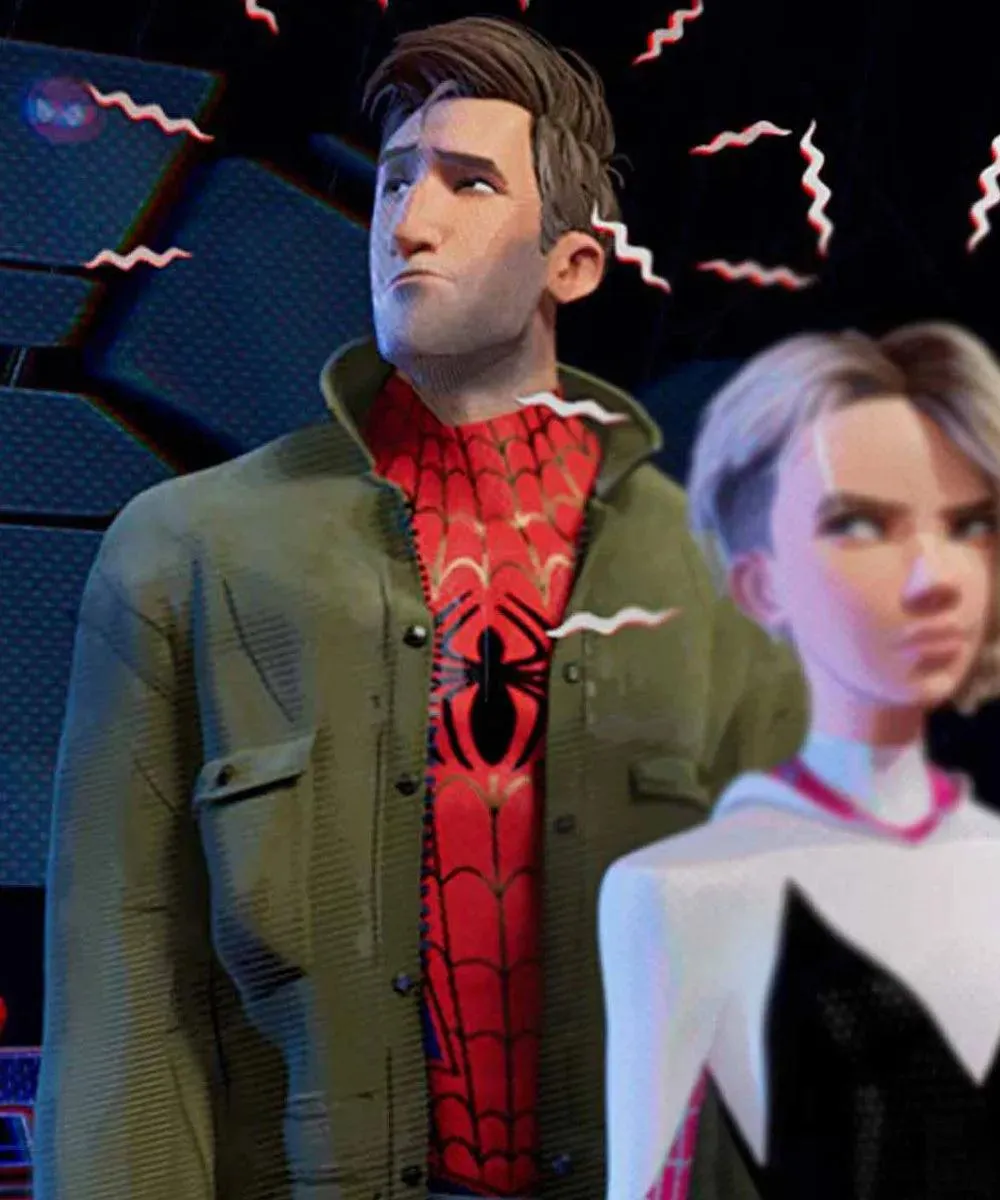 Spider-Man Into the Spider Verse Peter B Parker Coat