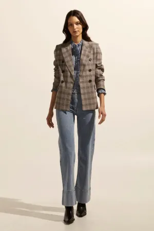 Spurt Jacket Mousse Check