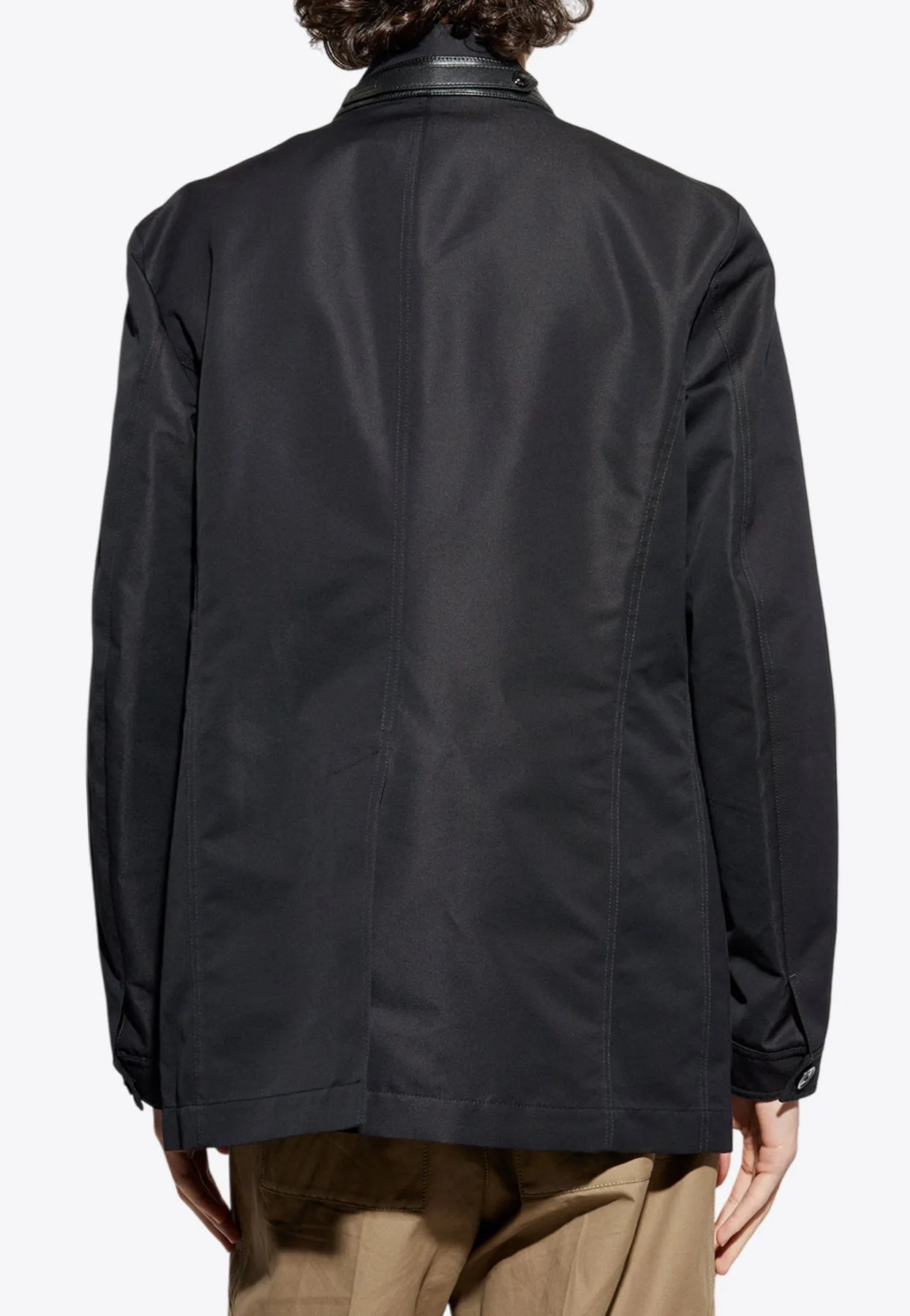 Stand Collar Military Jacket