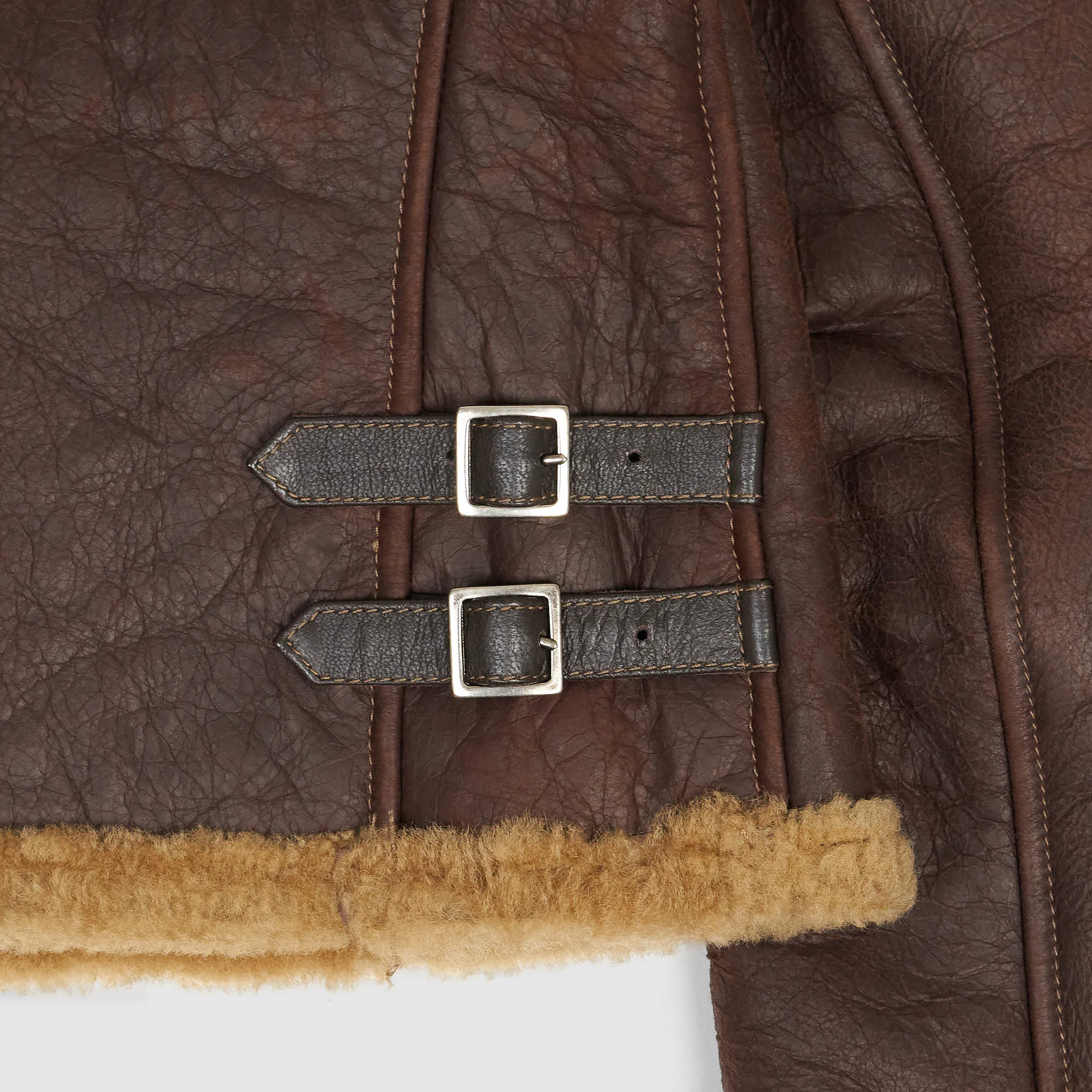 Stewart Ladies Shearling Leather Jacket