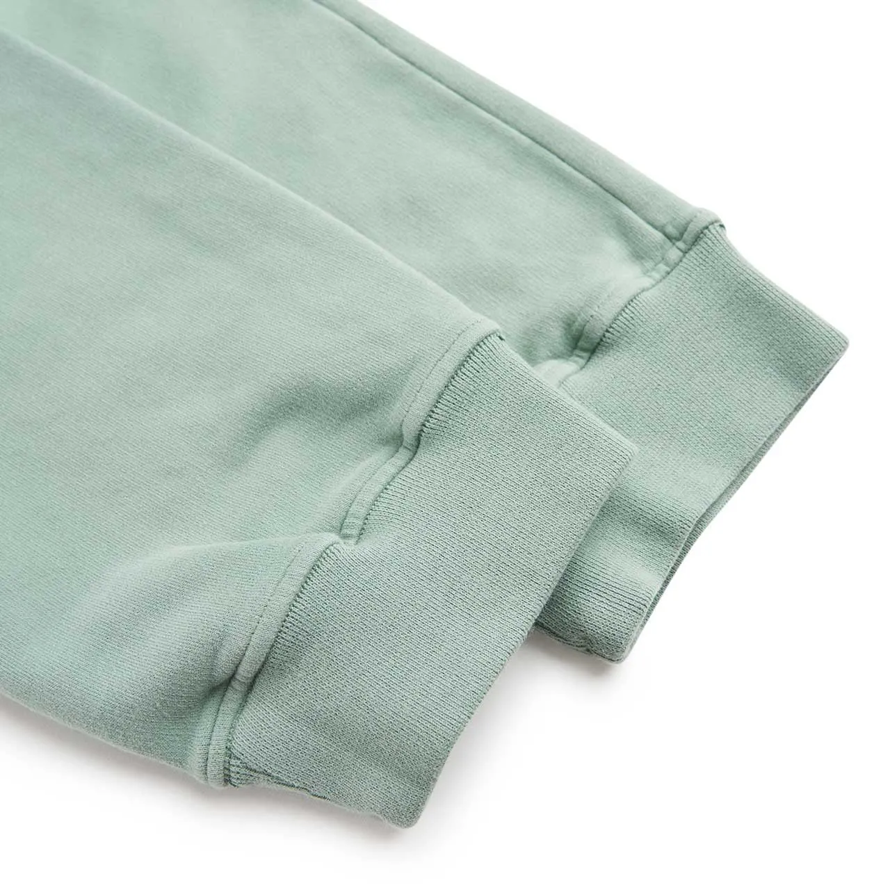 stone island tapered track pants (sage)