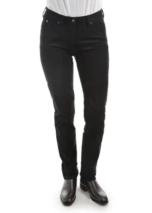 Stretch Moleskin Wonder Jean | Black