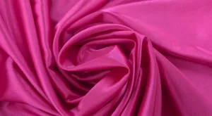 Stretch Satin Hot Pink