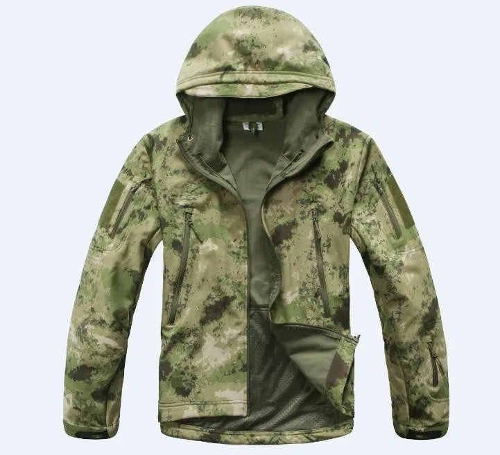 TAD V 4.0 Lurker Shark Skin Military Tactical Softshell Jacket Men Windbreaker Waterproof Hoodie Clothes