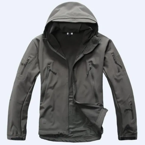 TAD V 4.0 Lurker Shark Skin Military Tactical Softshell Jacket Men Windbreaker Waterproof Hoodie Clothes