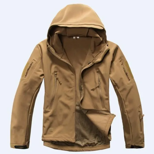 TAD V 4.0 Lurker Shark Skin Military Tactical Softshell Jacket Men Windbreaker Waterproof Hoodie Clothes