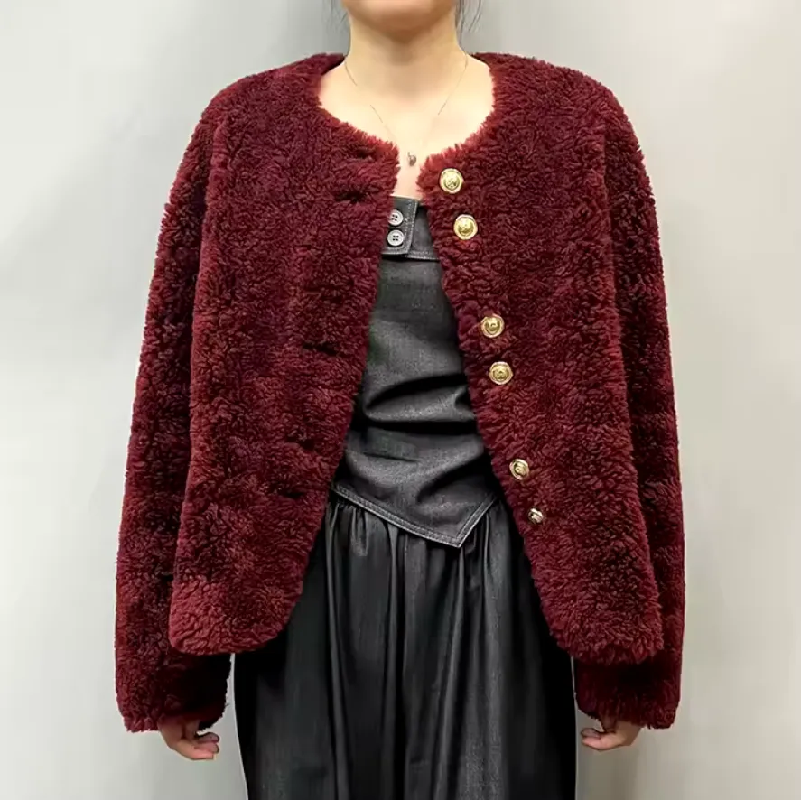Teddy | Wool Sheep Fur Jacket