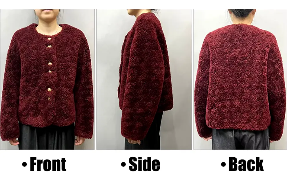 Teddy | Wool Sheep Fur Jacket