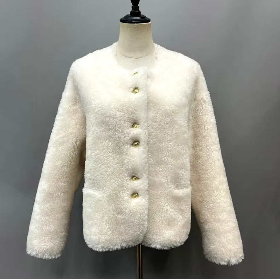Teddy | Wool Sheep Fur Jacket