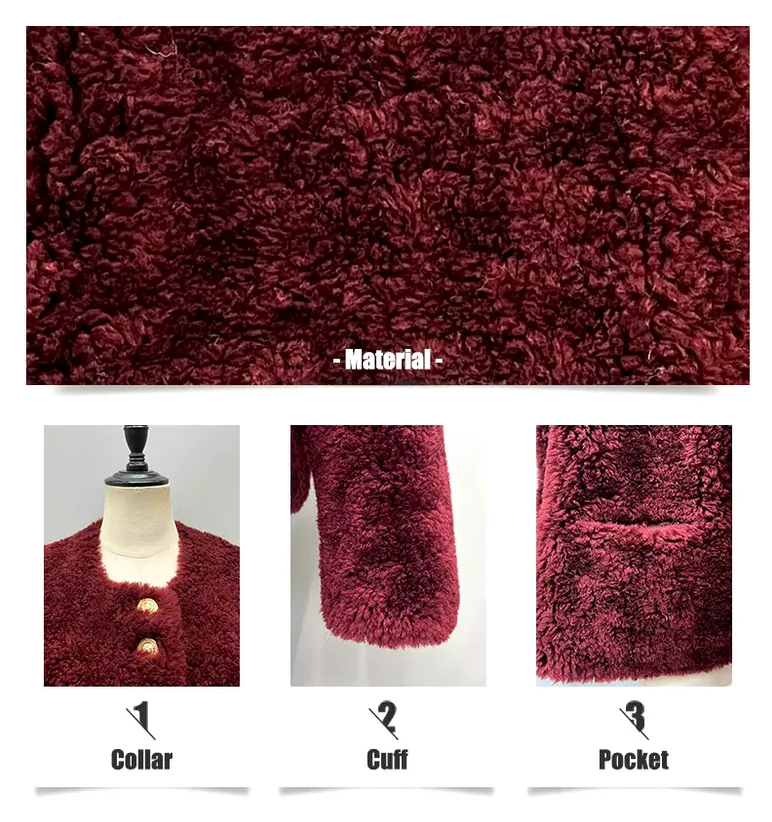 Teddy | Wool Sheep Fur Jacket
