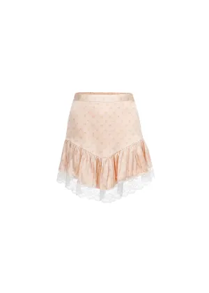 The Bastien Skirt in Baby Blush Floral