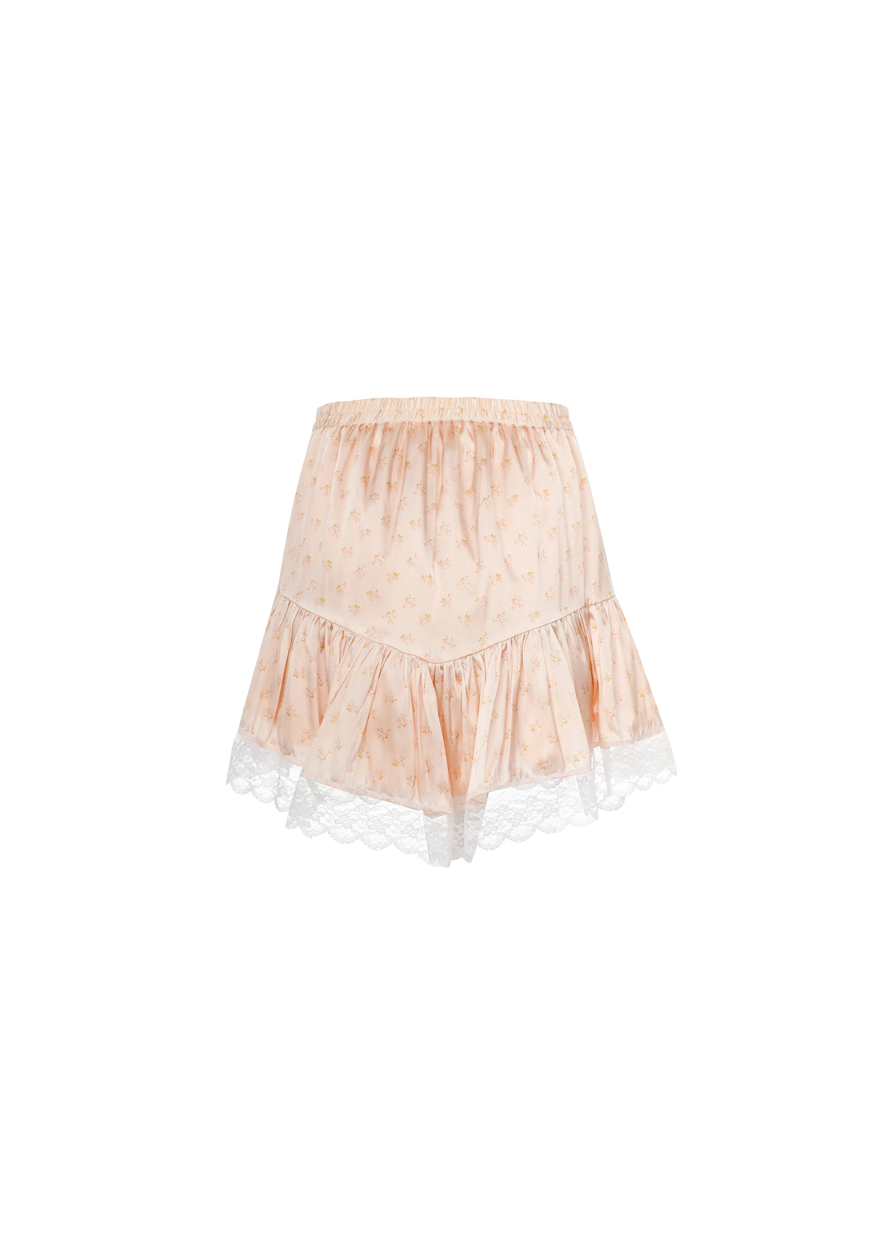 The Bastien Skirt in Baby Blush Floral