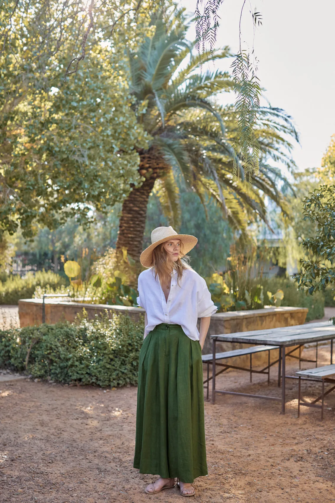 The Linen Boxy Shirt