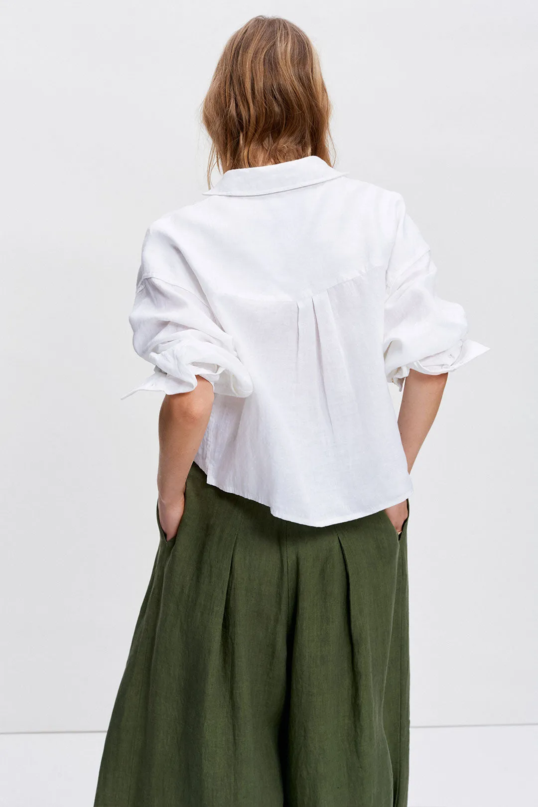 The Linen Boxy Shirt