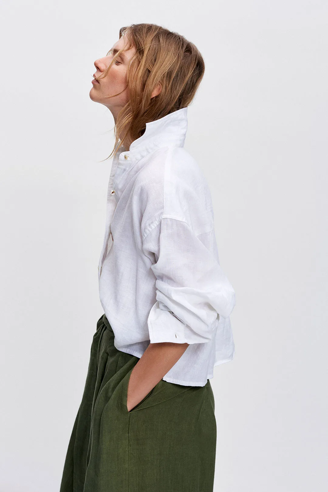 The Linen Boxy Shirt