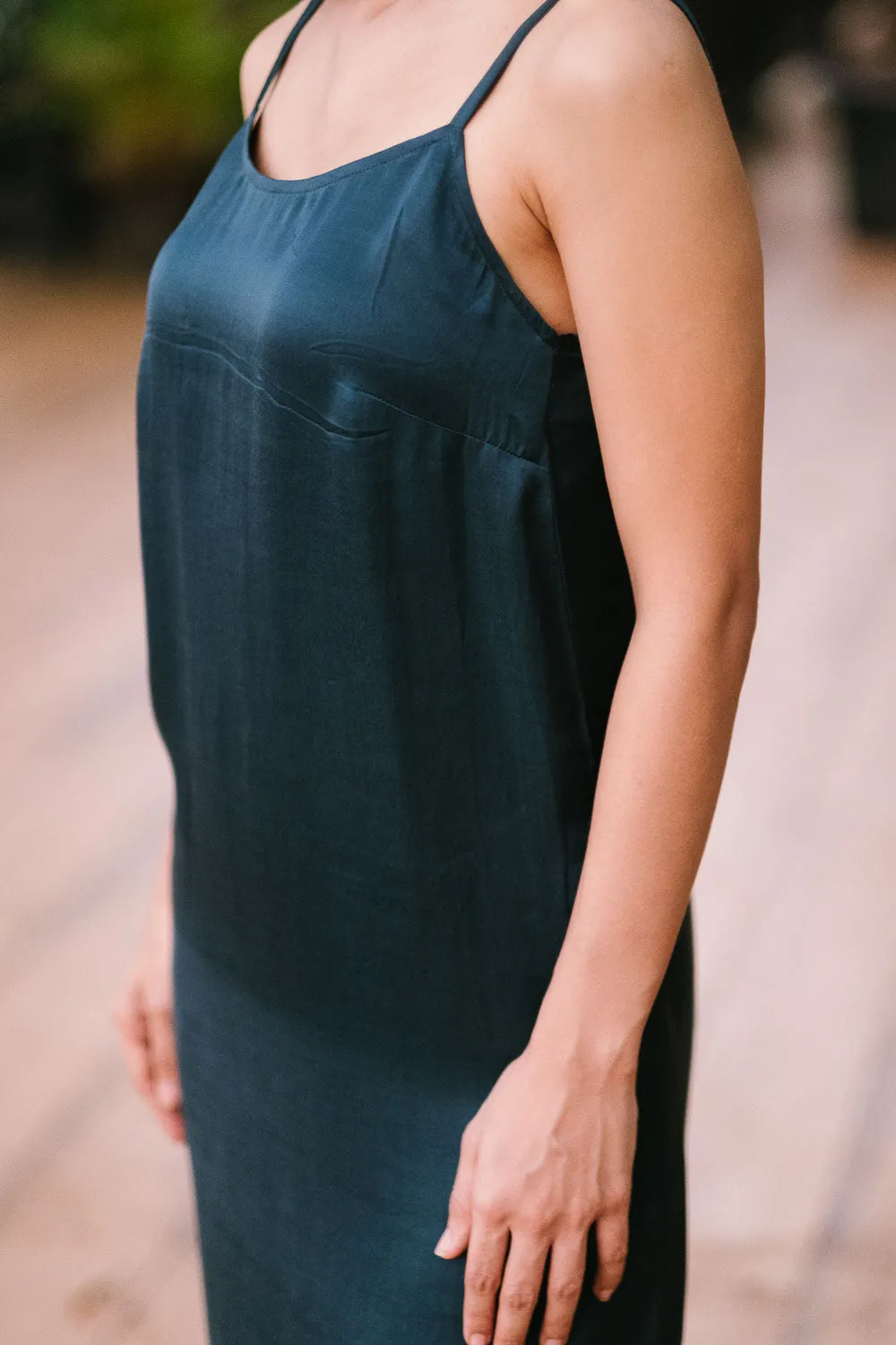 The Modal Satin Slip Dress