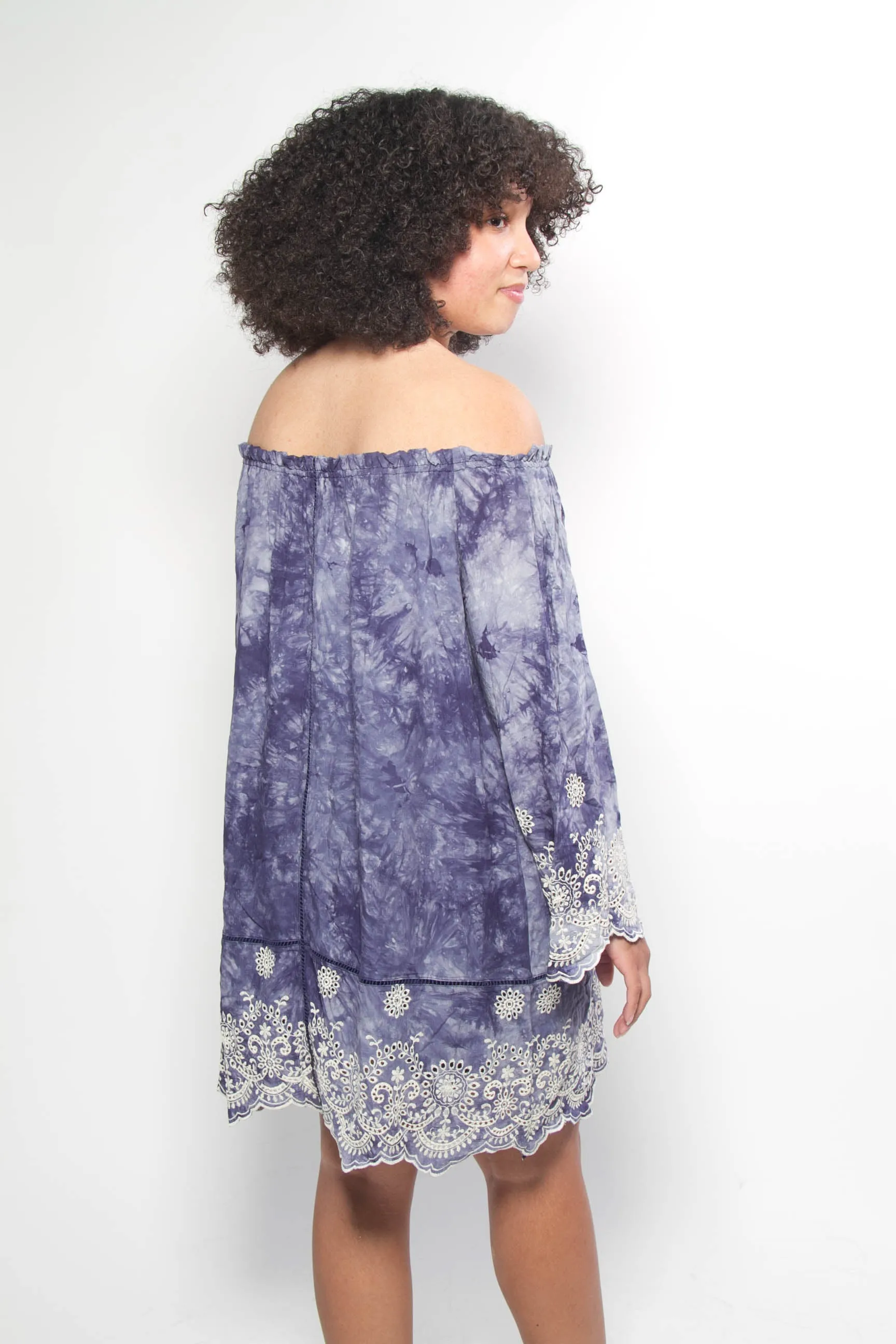 Tie-Dye Off The Shoulder