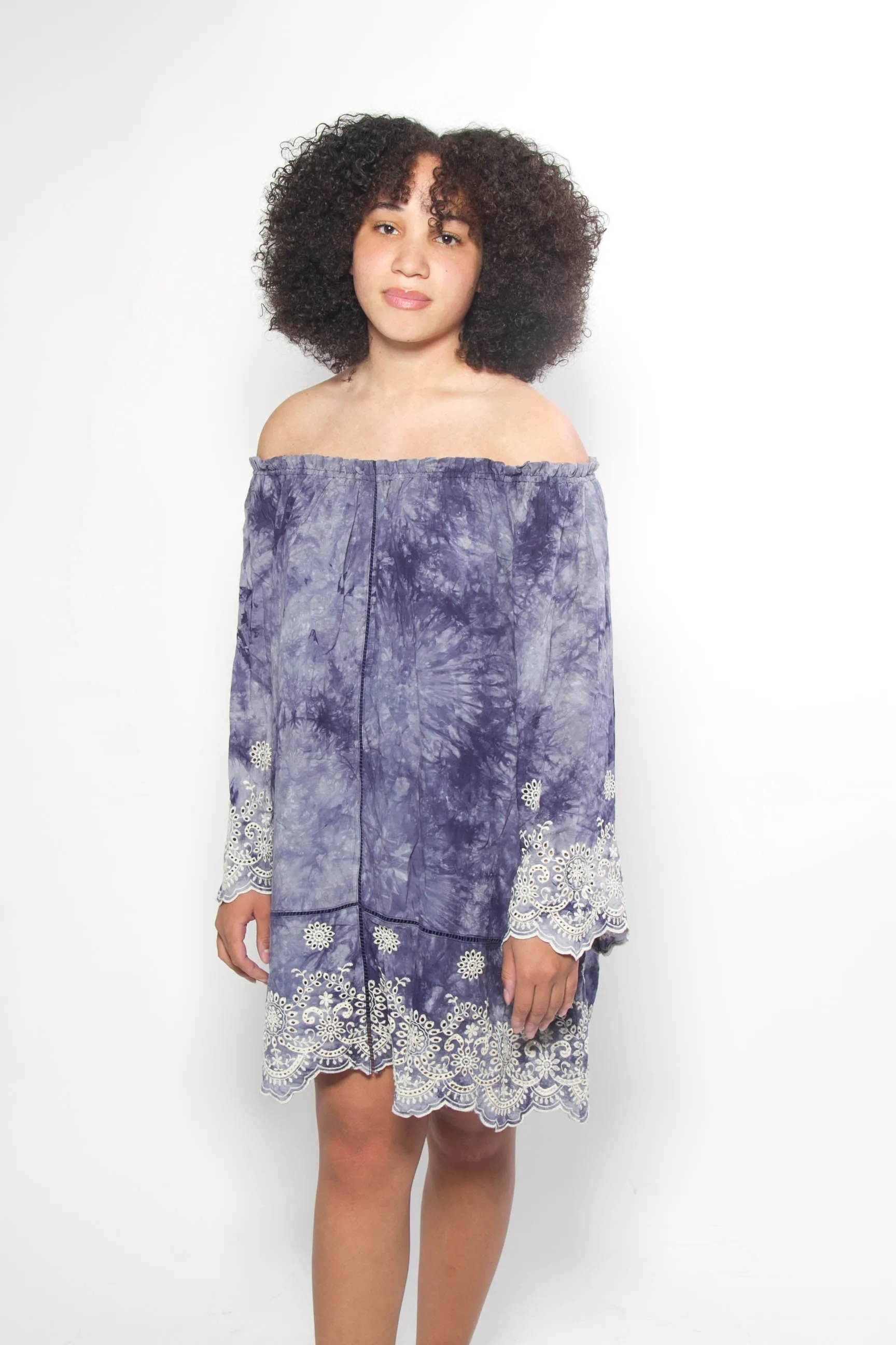 Tie-Dye Off The Shoulder