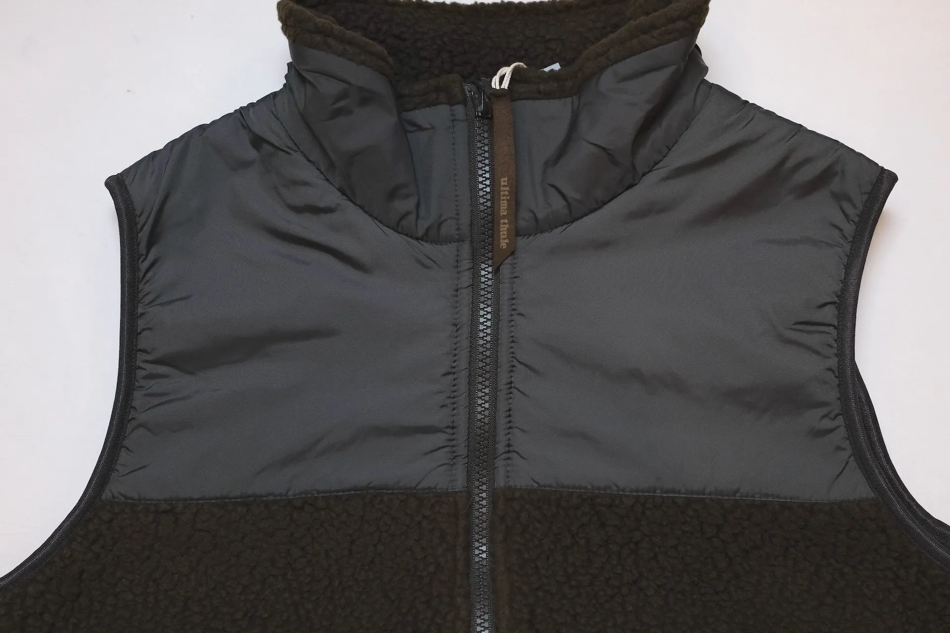 Ultima Thule by Freewheelers "Ranger" Fleece Vest (Dark Brown)