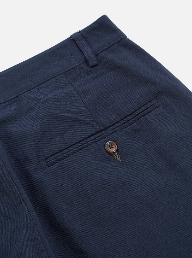 【Universal Works】Military Chino In Navy Twill／海軍藍休閒軍褲