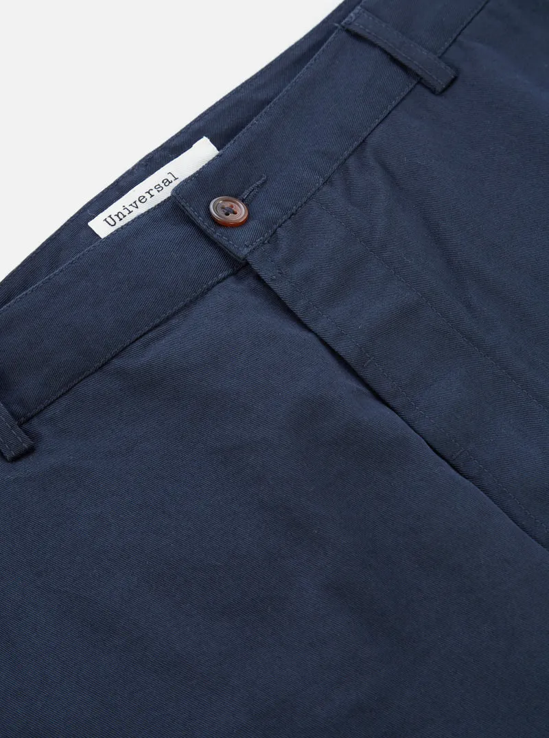 【Universal Works】Military Chino In Navy Twill／海軍藍休閒軍褲