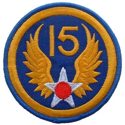 US Military USAF 15th Air Division Patch
