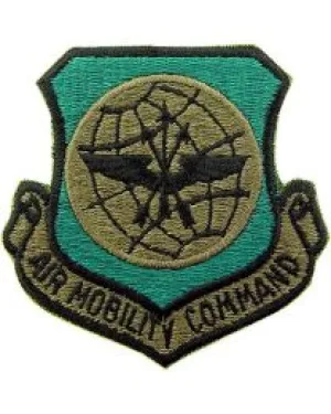 US Military USAF Air Mobility Command Subdued Patch