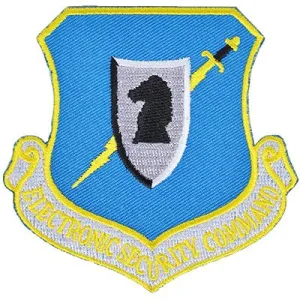 US Military USAF Electronic Second Command Patch