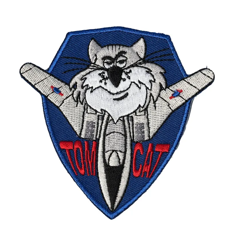 US Military USN Tomcat Jet Iron On Patch