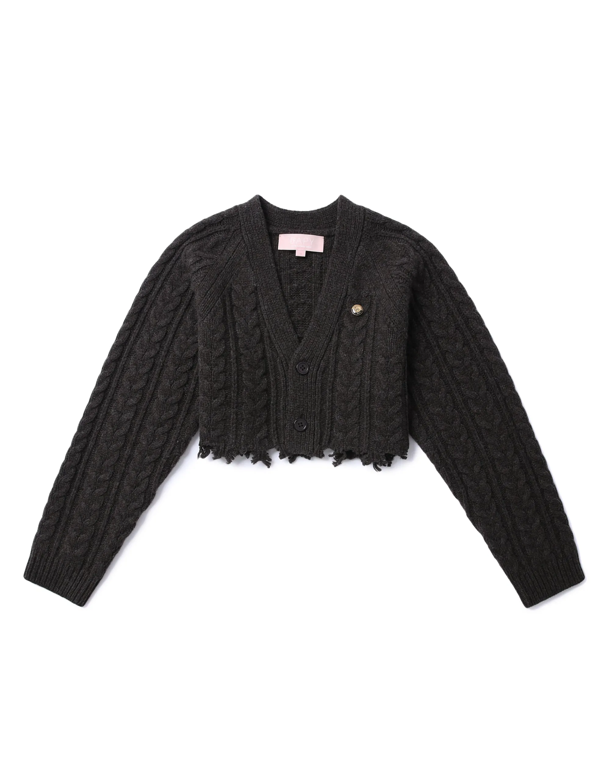 V-neck cardigan