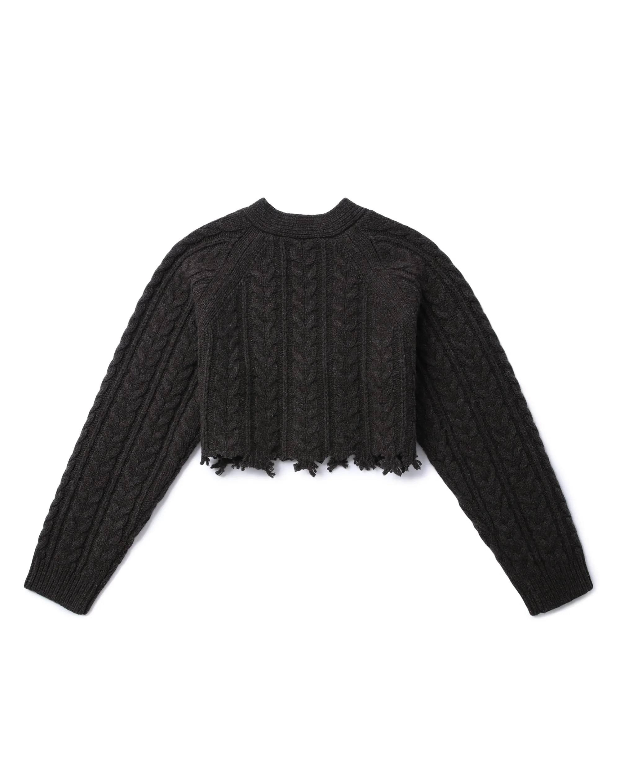 V-neck cardigan