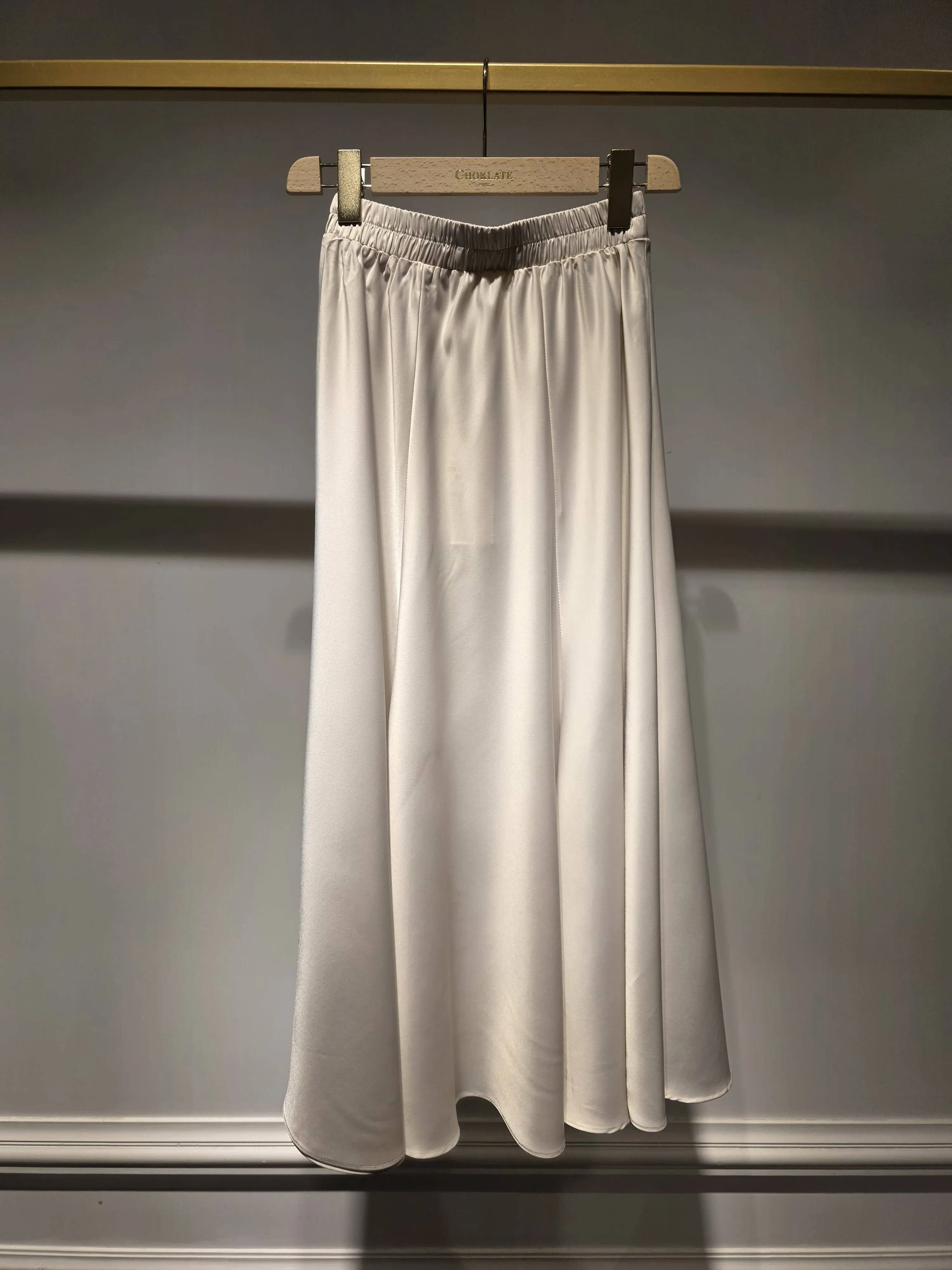 Valentine Skirt in Solid Satin
