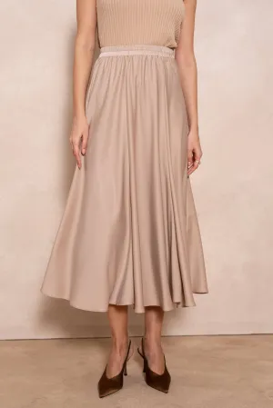 Valentine Skirt in Solid Satin
