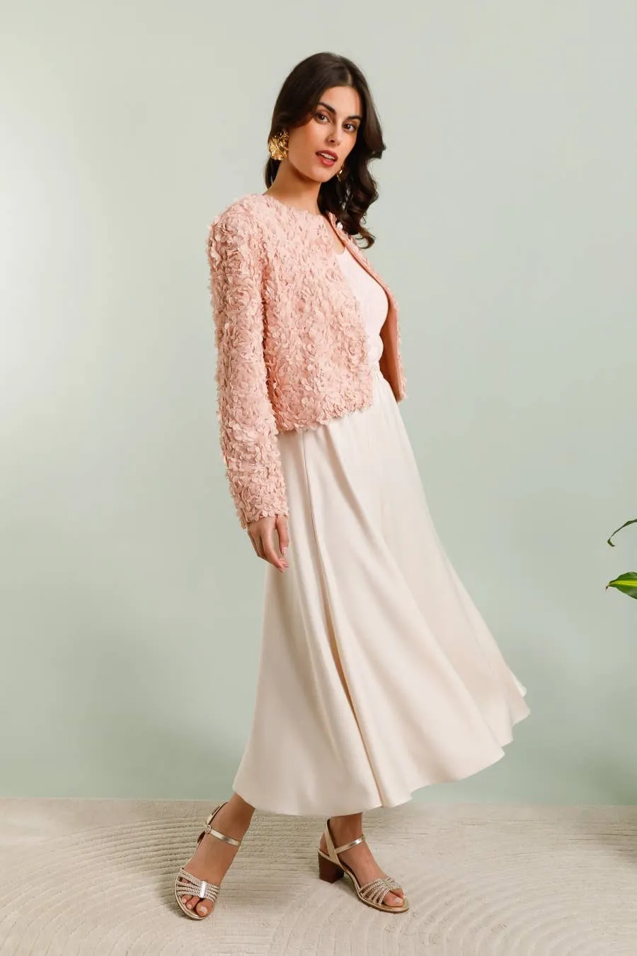 Valentine Skirt in Solid Satin