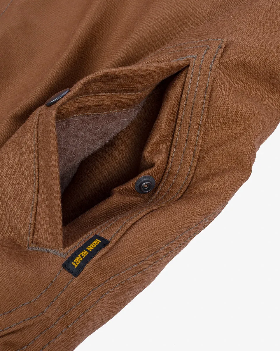 Whipcord N1 Deck Jacket - Brown