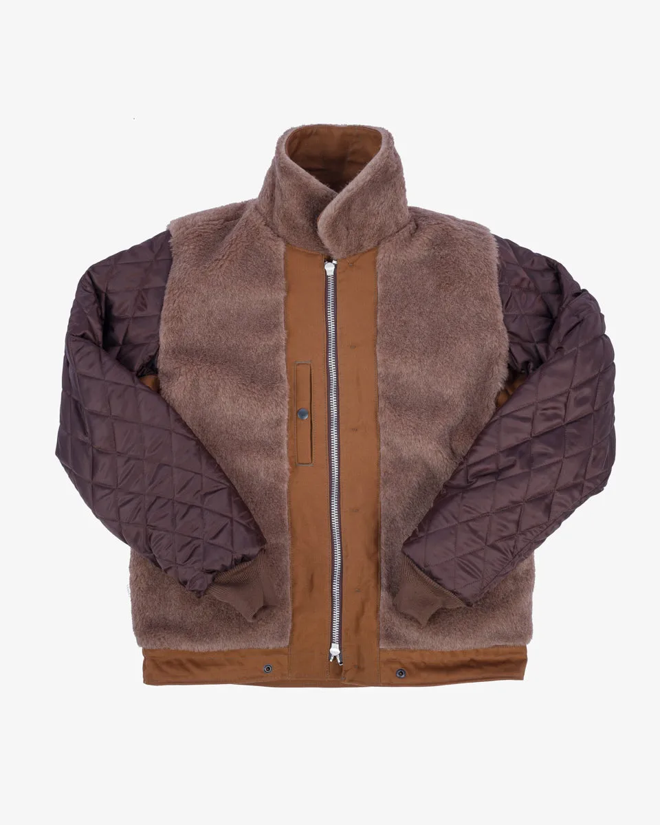 Whipcord N1 Deck Jacket - Brown