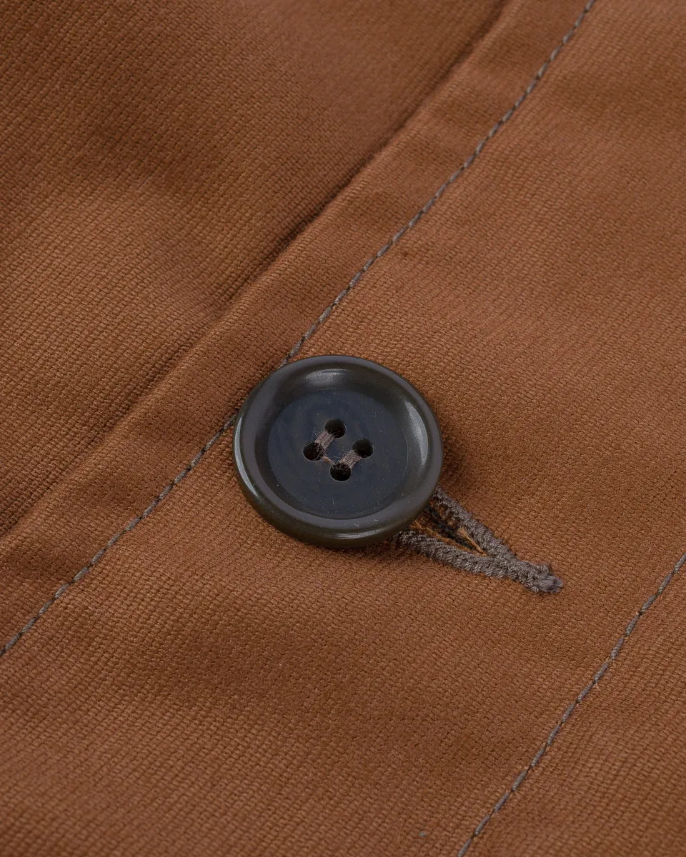 Whipcord N1 Deck Jacket - Brown
