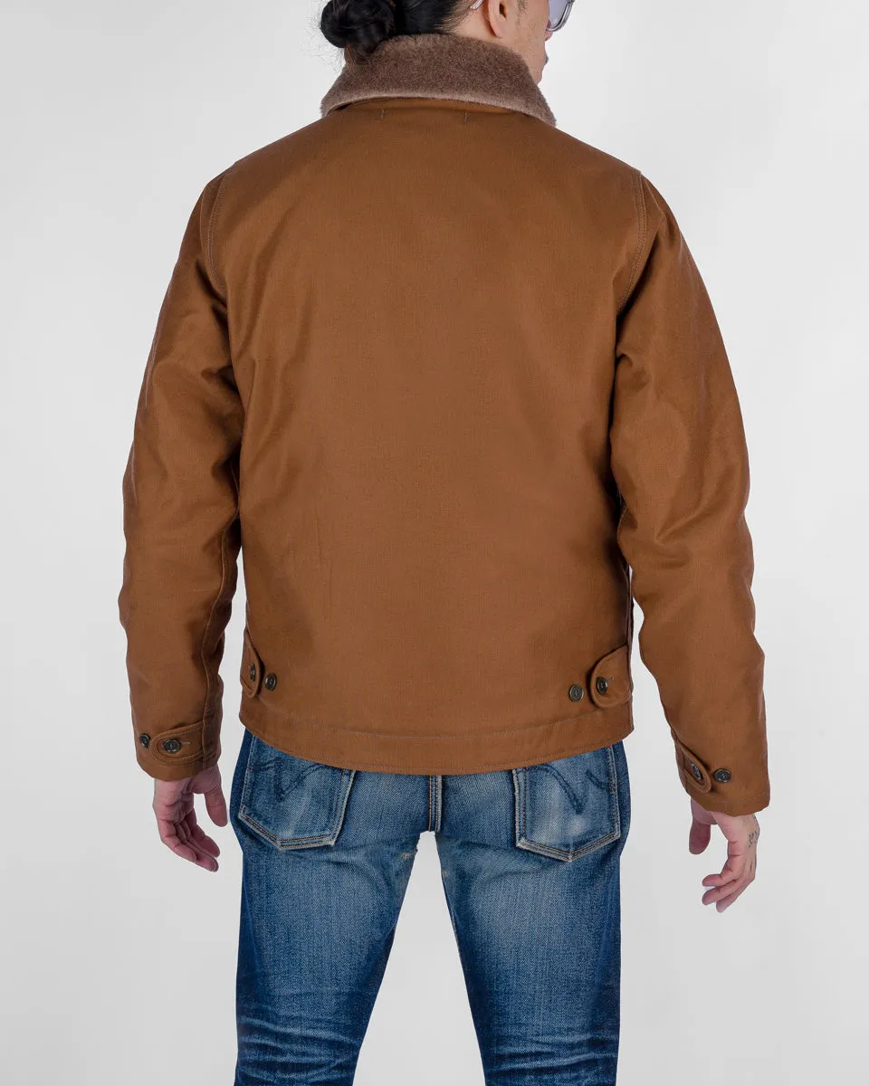 Whipcord N1 Deck Jacket - Brown