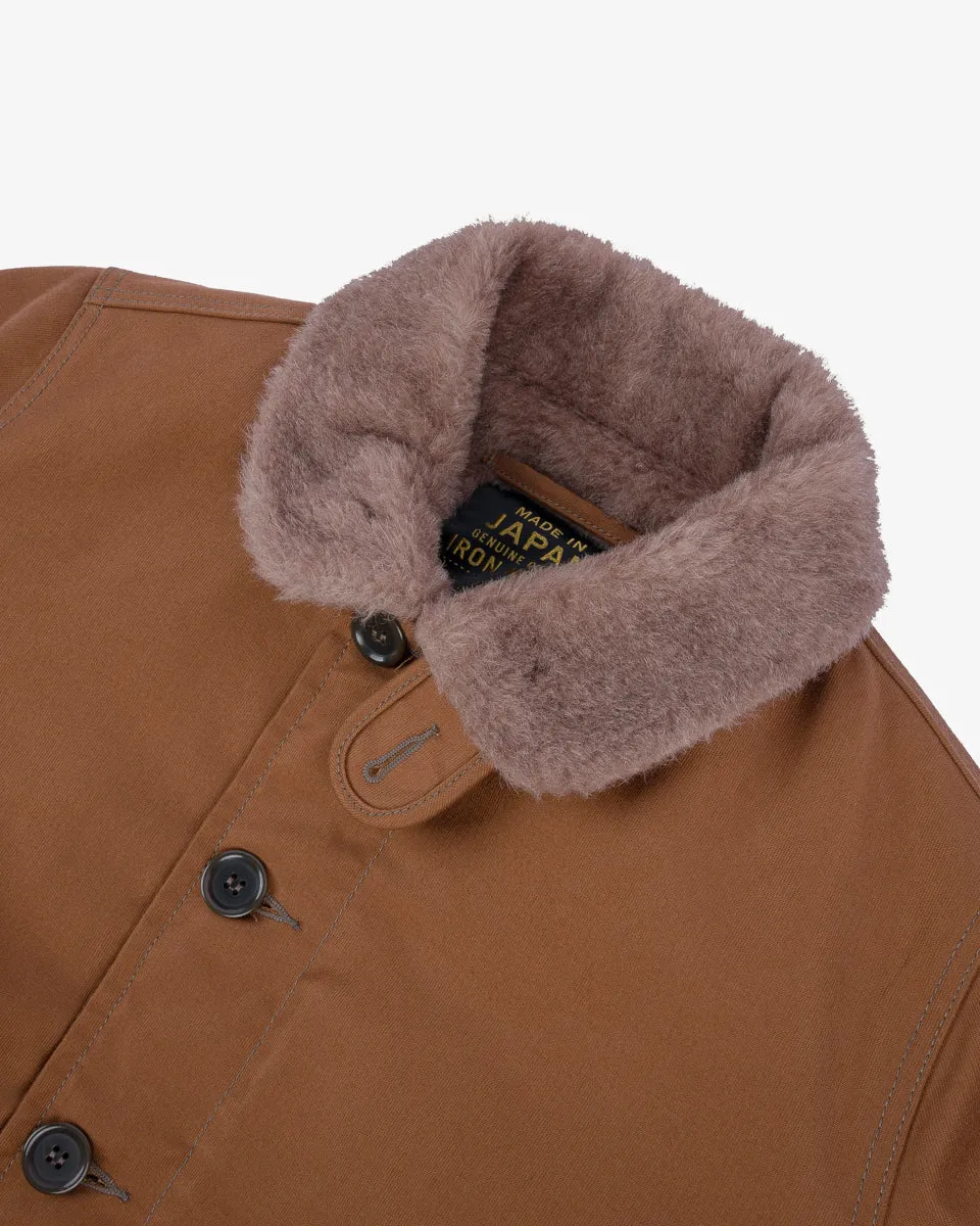 Whipcord N1 Deck Jacket - Brown