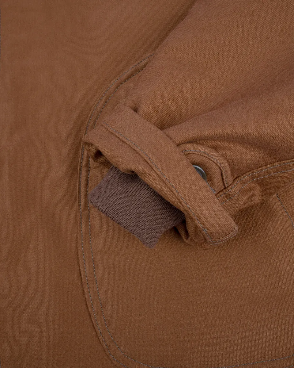 Whipcord N1 Deck Jacket - Brown