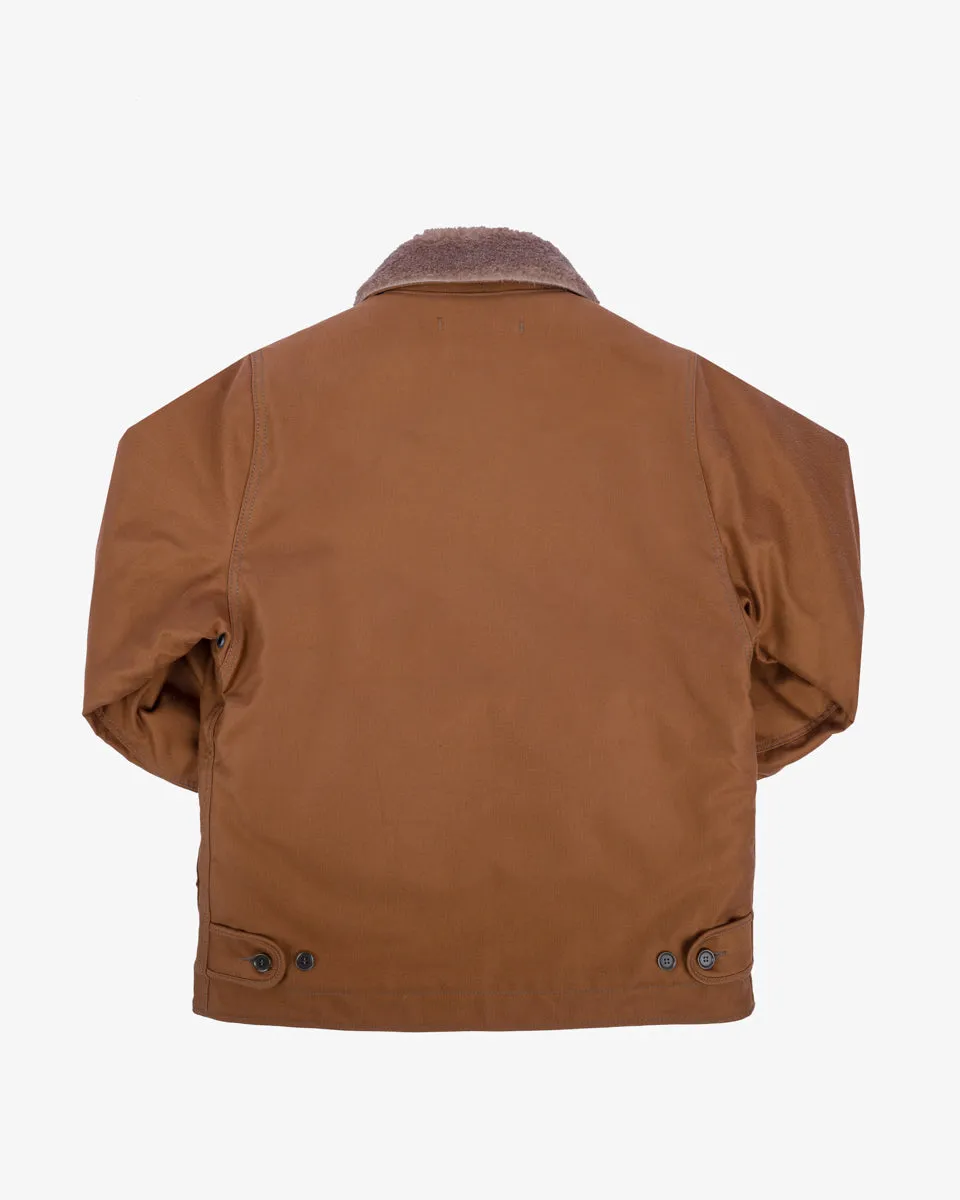 Whipcord N1 Deck Jacket - Brown