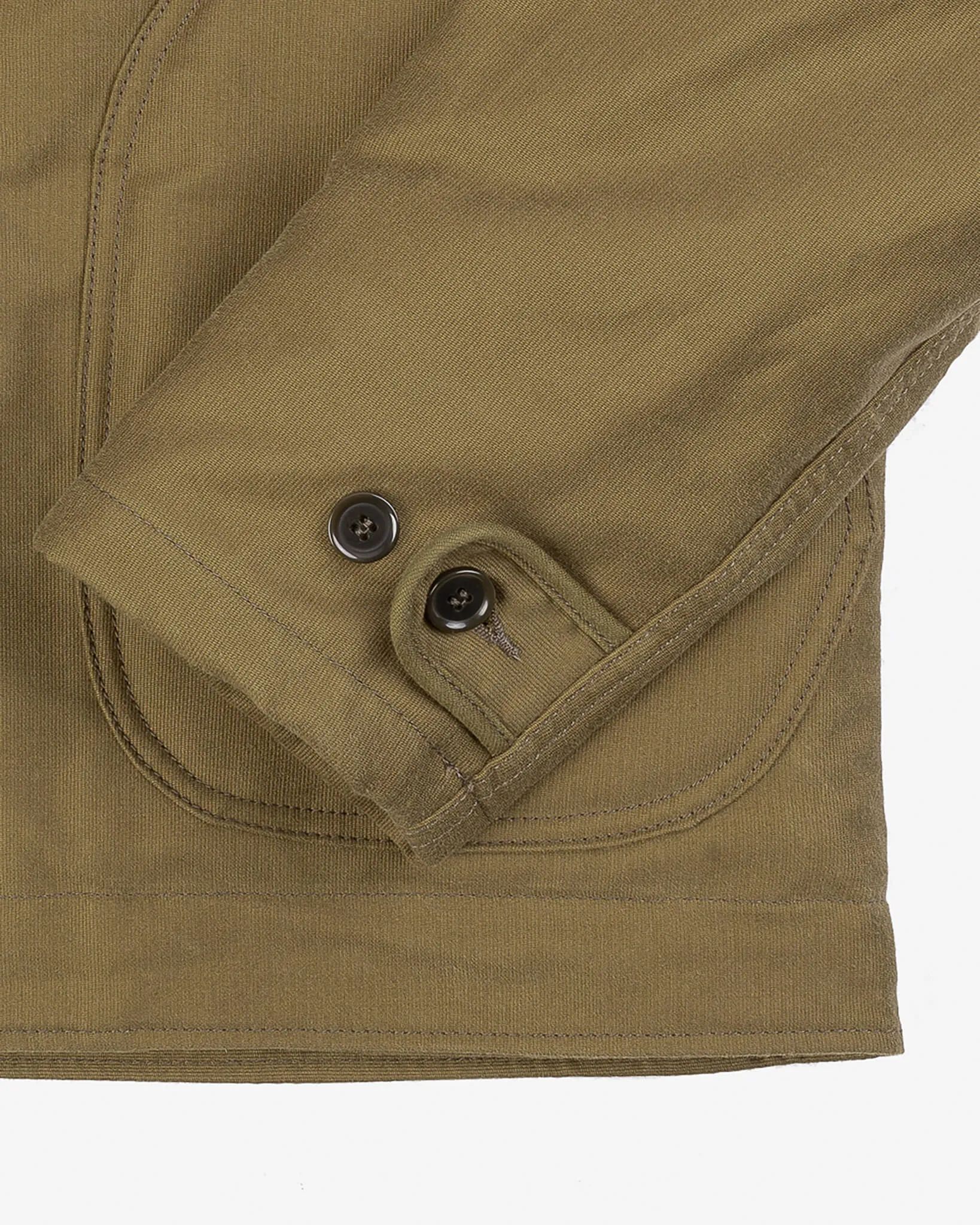 Whipcord N1 Deck Jacket - Khaki