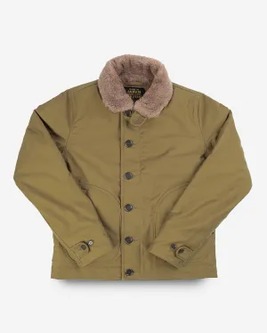Whipcord N1 Deck Jacket - Khaki