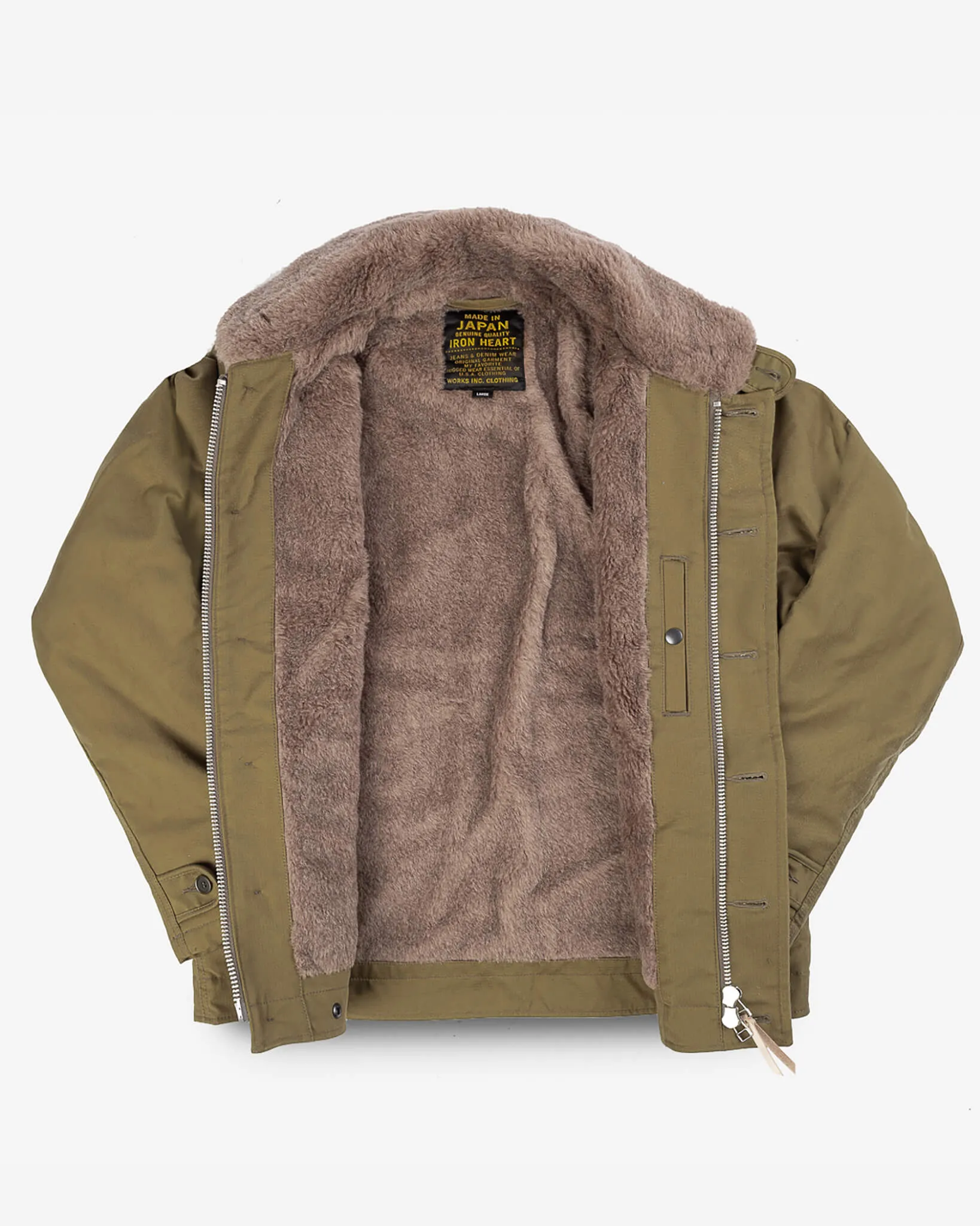 Whipcord N1 Deck Jacket - Khaki