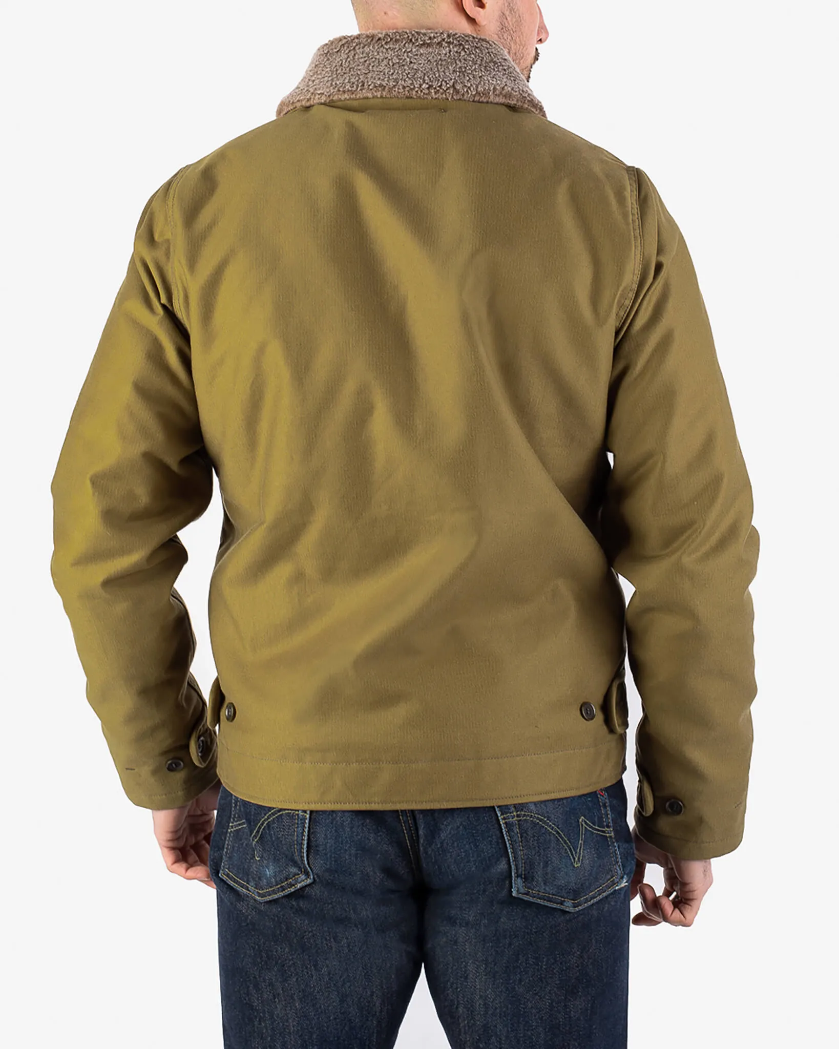Whipcord N1 Deck Jacket - Khaki